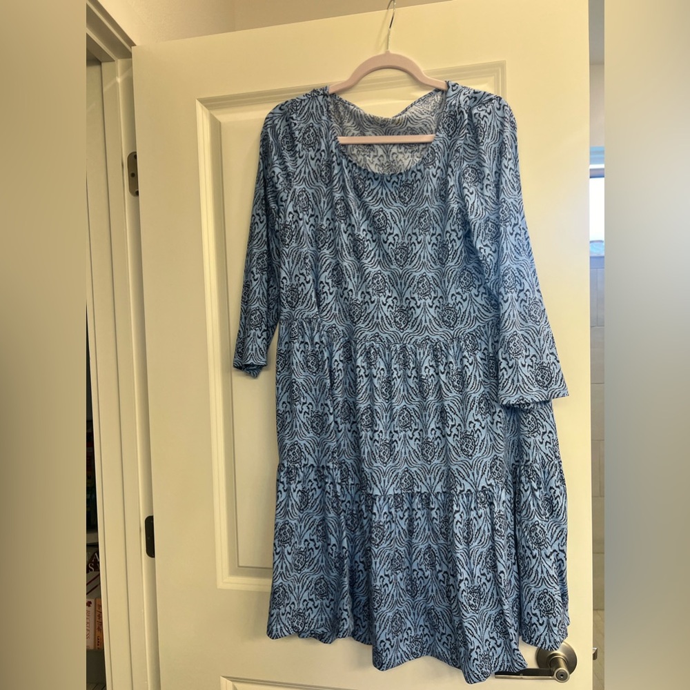 Lilly Pulitzer Geanna Cotton Swing Dress EUC – Size L